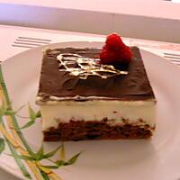 recette GATEAU MASCARPONE PISTACHE CHOCOLAT