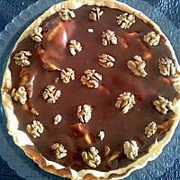 recette Tarte carambar beurre salé aux noix