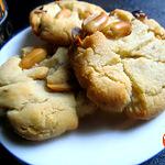 recette Cookies aux noisettes/peanuts {sans oeufs}