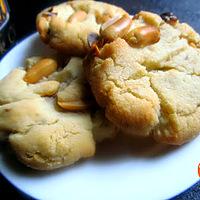 recette Cookies aux noisettes/peanuts {sans oeufs}