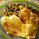 recette filets de limande et légumes à l'indienne