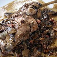 recette Lapin aux champignons tout simple