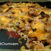 recette Gratin de courgettes, champignons et Raclette