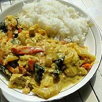 recette "Poulet à l'ananas à ma façon" de Dhanggit