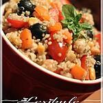 recette ~Salade de quinoa et de légumes (sans gluten)~