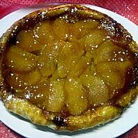 recette Tatin aux pommes et caramélisé.