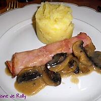 recette Jambon au Madère et purée de panais