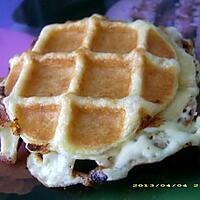 recette croque-gaufre