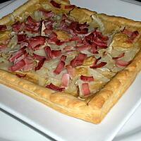 recette tarte fine jambon fenouil