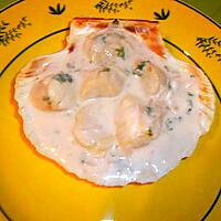 recette Coquilles Saint-Jacques aux échalotes