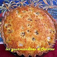 recette Tarte banane et noix de coco sur fond de tarte spéculos