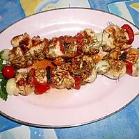 recette Brochette de dinde au romarin et cumin