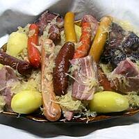 recette Choucroute Alsacienne "" maison "".