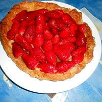 recette Tarte aux fraises