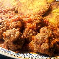 recette boulette kefta epicé en sauce