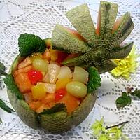 recette Melon fraicheur garnis.