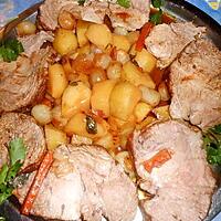recette Roti de porc en cocotte