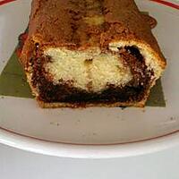 recette Gâteau marbré praliné et chocolat sans beurre et sans reproche