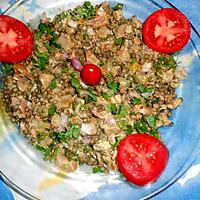 recette Salade de pied de veau et lentilles