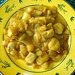 recette Curry de volaille aux endives
