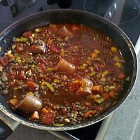 recette lentilles vertes du puy à la tomate