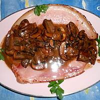 recette Jambon poelé aux banyuls