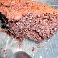 recette Fondant au chocolat et aux amandes