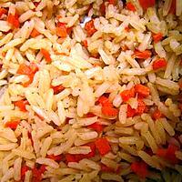 recette Riz aux carottes (arroz de cenoura)