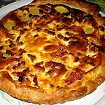 recette quiche aux p de terre ,lardons et vache qui rit