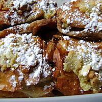 recette petits pains au chocolat fourrés à la créme d'amandes