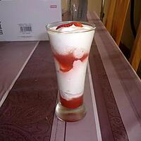 recette dessert à la fraise et crème fraîche