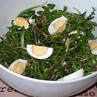 recette Salade de pissenlit