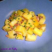 recette Pommes de terre au cidre et lardons