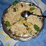 recette Risotto aux courgettes