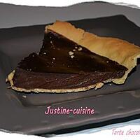 recette tarte chocolat carambar (facile)