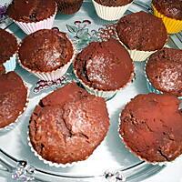 recette Muffins au chocolat et pépites de chocolat