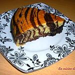 recette Zebra Cake - Gâteau zébré