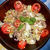 recette Salade frisée aux sardines