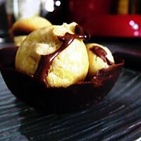 recette Coque en chocolat