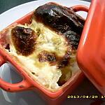 recette petits gratins dauphinois au jambon