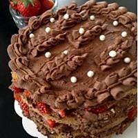 recette Gâteaux, chocolat,fraise facile