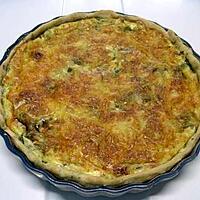 recette Quiche aux jeunes pousses d'épinard.