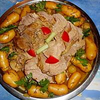 recette Roti de porc aux rates et romarin