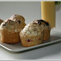 recette Muffins aux framboises et à la fève Tonka