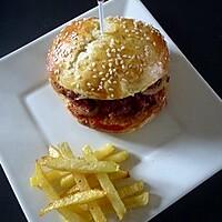 recette BURGER AU PORC BRAISE