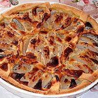 recette Tarte poires amandes