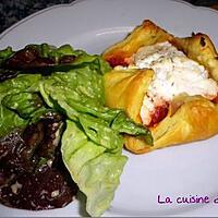 recette Feuilleté thon, tomate, ricotta de La cuillère aux mille délices