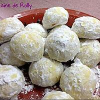 recette Sablés boule de neige