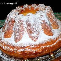 recette Biscuit savoyard