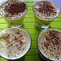 recette Tiramisu aux poires et pain d'épices